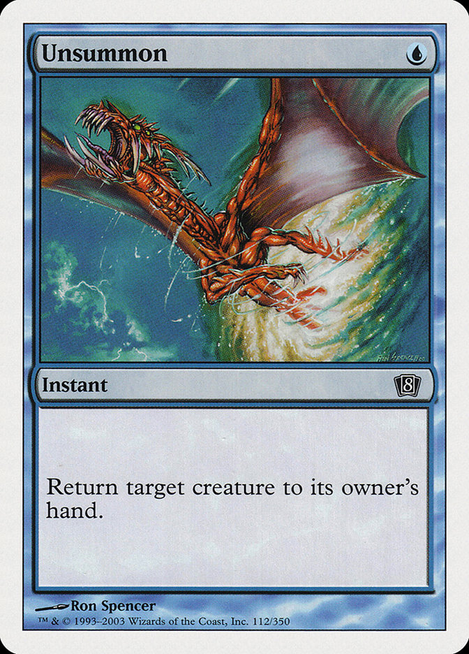 Unsummon [Eighth Edition] - Devastation Store | Devastation Store