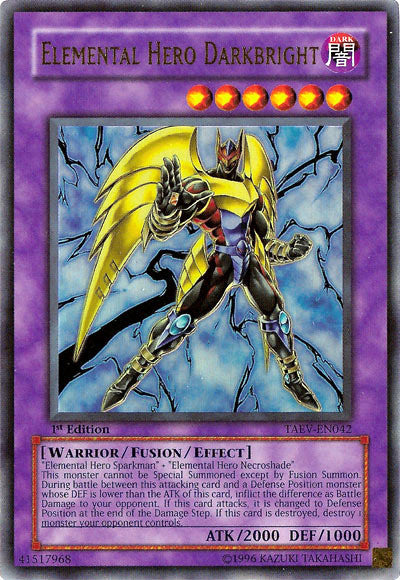 Elemental Hero Darkbright [TAEV-EN042] Ultra Rare | Devastation Store