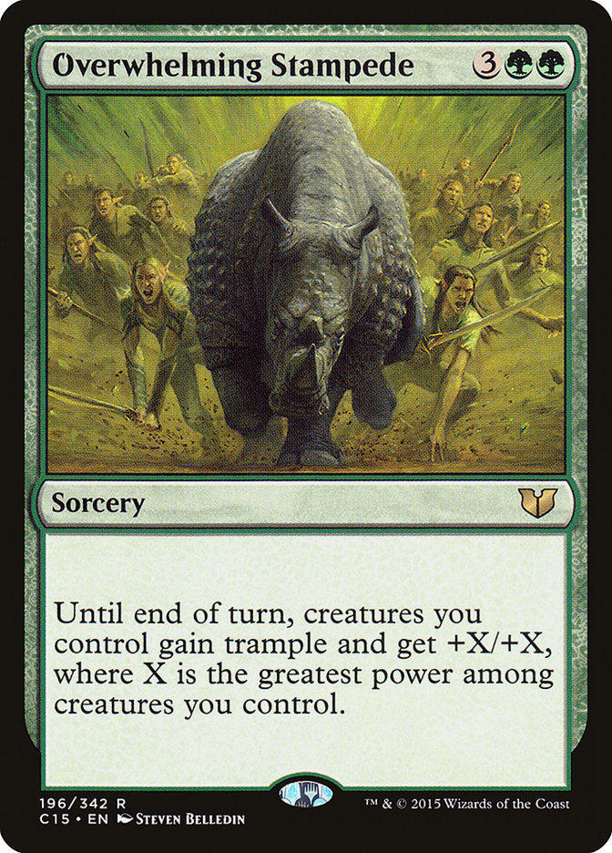 Overwhelming Stampede [Commander 2015] - Devastation Store | Devastation Store