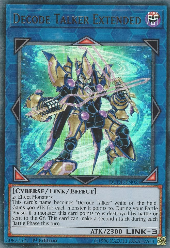 Decode Talker Extended [DUDE-EN024] Ultra Rare | Devastation Store