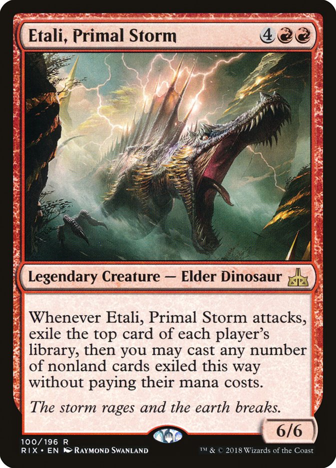 Etali, Primal Storm [Rivals of Ixalan] - Devastation Store | Devastation Store