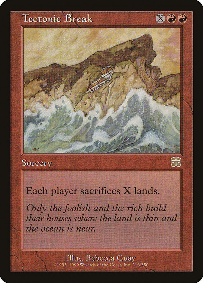 Tectonic Break [Mercadian Masques] | Devastation Store