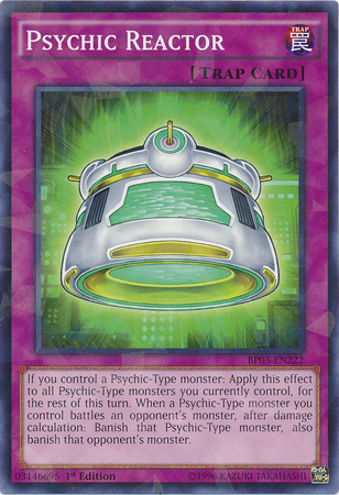 Psychic Reactor [BP03-EN222] Shatterfoil Rare | Devastation Store