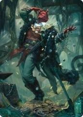 Tibalt, Cosmic Impostor Art Card [Kaldheim: Art Series] | Devastation Store