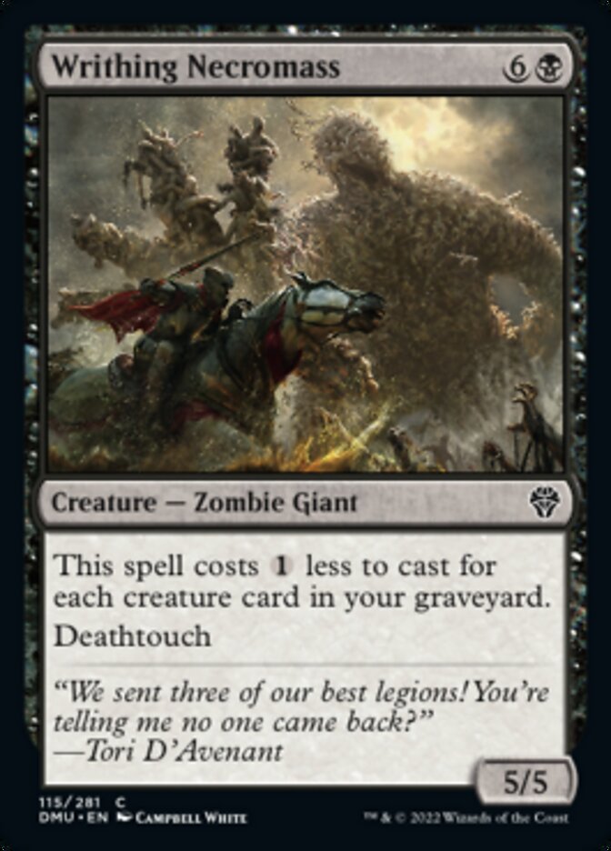 Writhing Necromass [Dominaria United] | Devastation Store