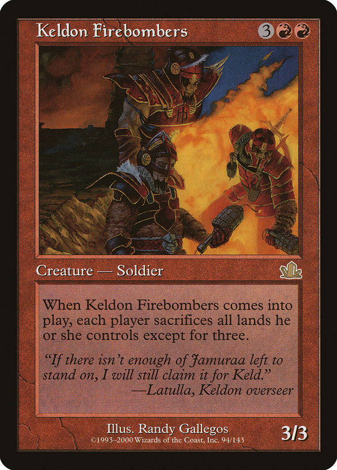 Keldon Firebombers [Prophecy] | Devastation Store