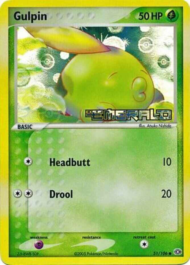 Gulpin (51/106) (Stamped) [EX: Emerald] | Devastation Store