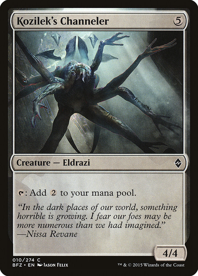 Kozilek's Channeler [Battle for Zendikar] | Devastation Store
