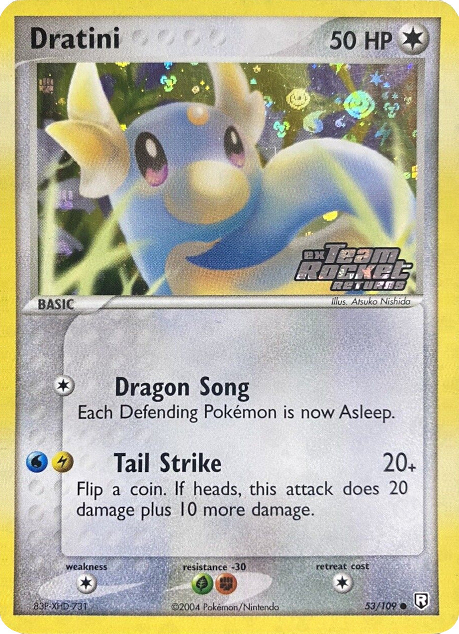 Dratini (53/109) (Stamped) [EX: Team Rocket Returns] | Devastation Store