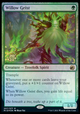 Willow Geist [Innistrad: Midnight Hunt Prerelease Promos] | Devastation Store
