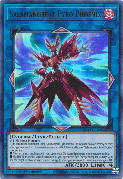 Salamangreat Pyro Phoenix [MP20-EN169] Ultra Rare | Devastation Store