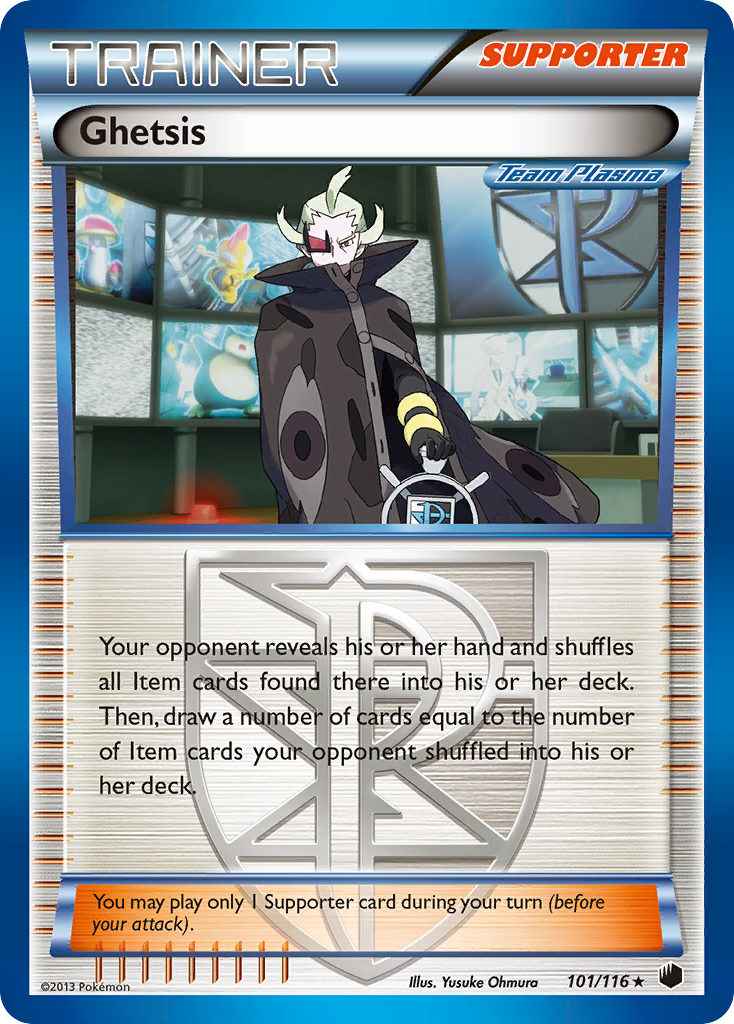 Ghetsis (101/116) [Black & White: Plasma Freeze] | Devastation Store