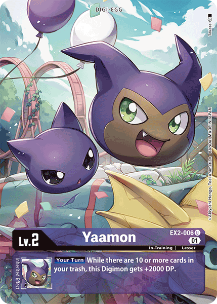 Yaamon [EX2-006] (Alternate Art) [Digital Hazard] | Devastation Store