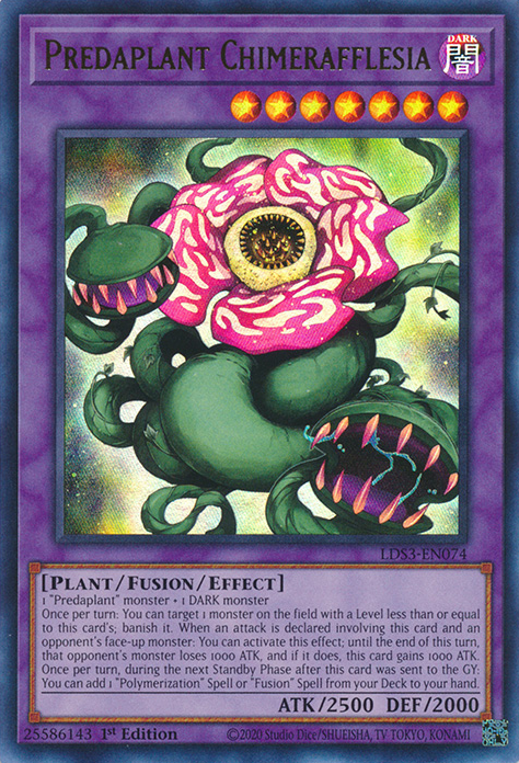 Predaplant Chimerafflesia [LDS3-EN074] Ultra Rare | Devastation Store
