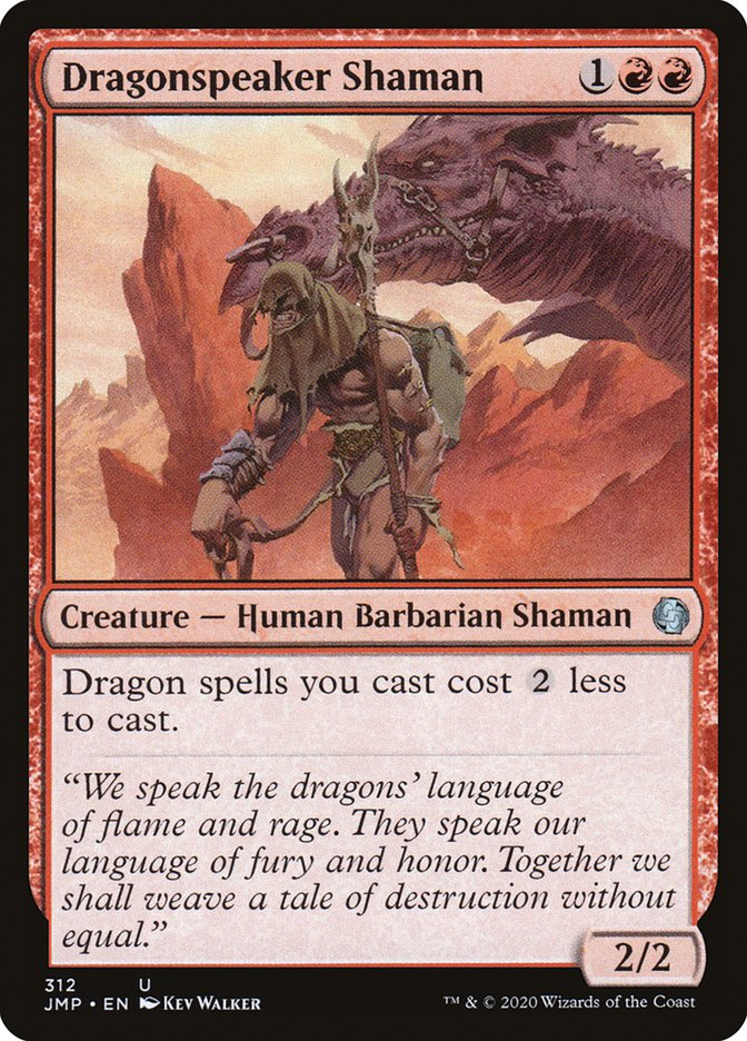 Dragonspeaker Shaman [Jumpstart] | Devastation Store