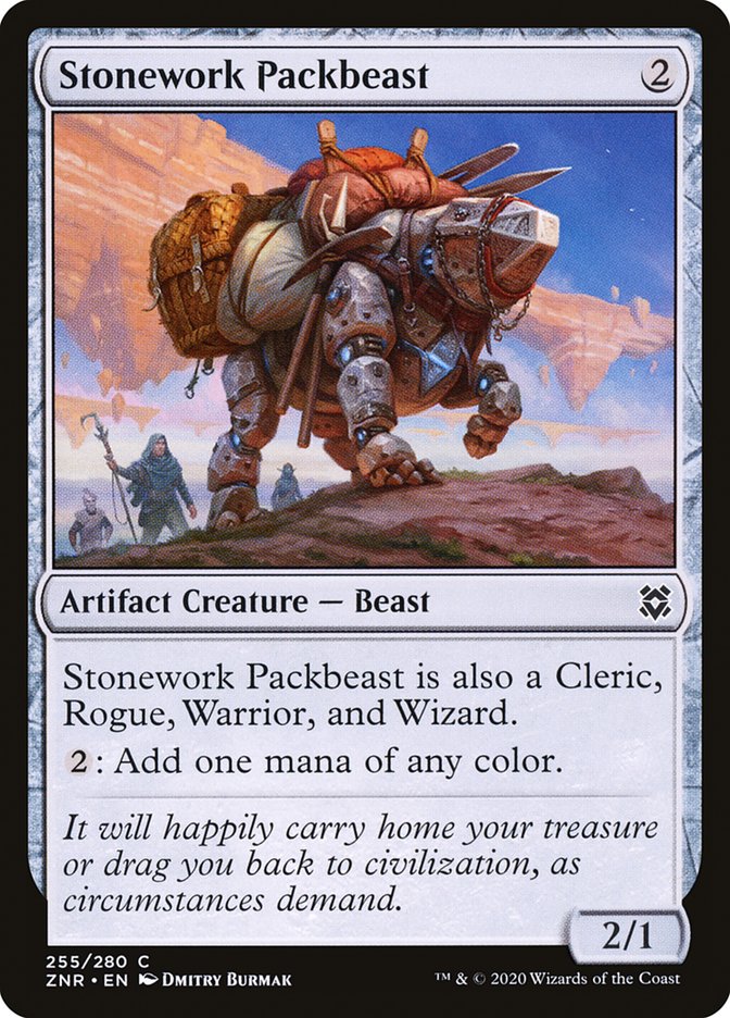Stonework Packbeast [Zendikar Rising] | Devastation Store