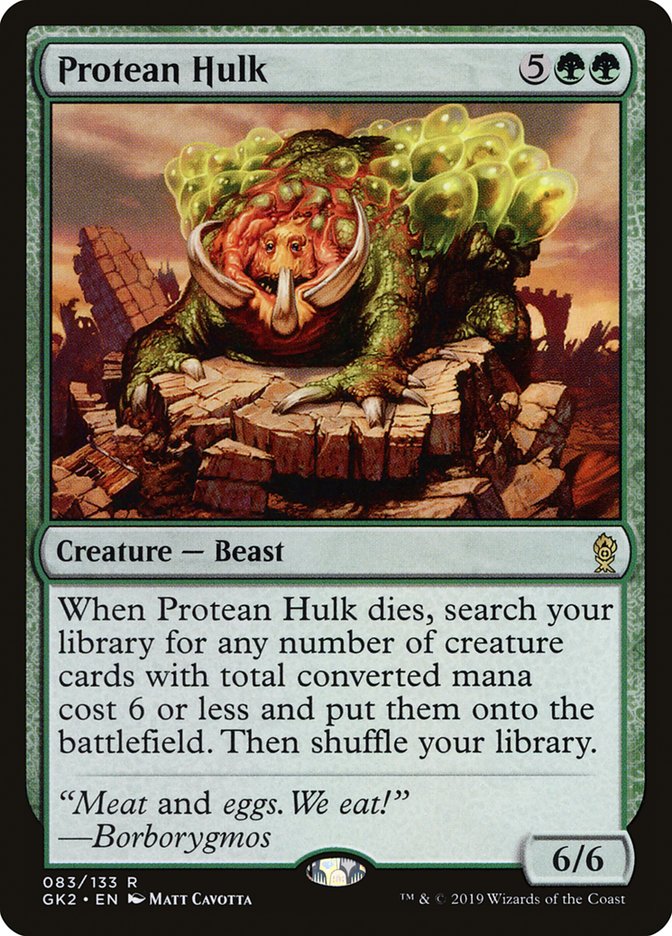 Protean Hulk [Ravnica Allegiance Guild Kit] | Devastation Store