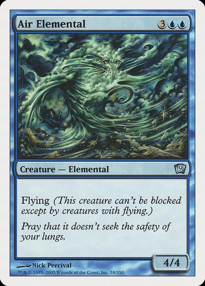 Air Elemental [Ninth Edition] | Devastation Store