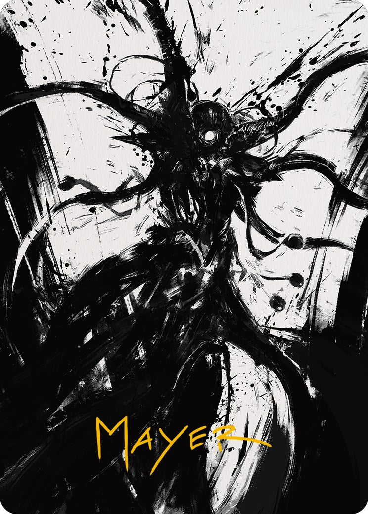 Tekuthal, Inquiry Dominus Art Card (Gold-Stamped Signature) [Phyrexia: All Will Be One Art Series] | Devastation Store