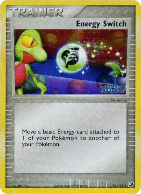 Energy Switch (84/115) (Stamped) [EX: Unseen Forces] | Devastation Store