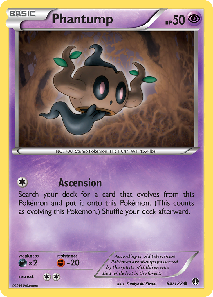 Phantump (64/122) [XY: BREAKpoint] | Devastation Store