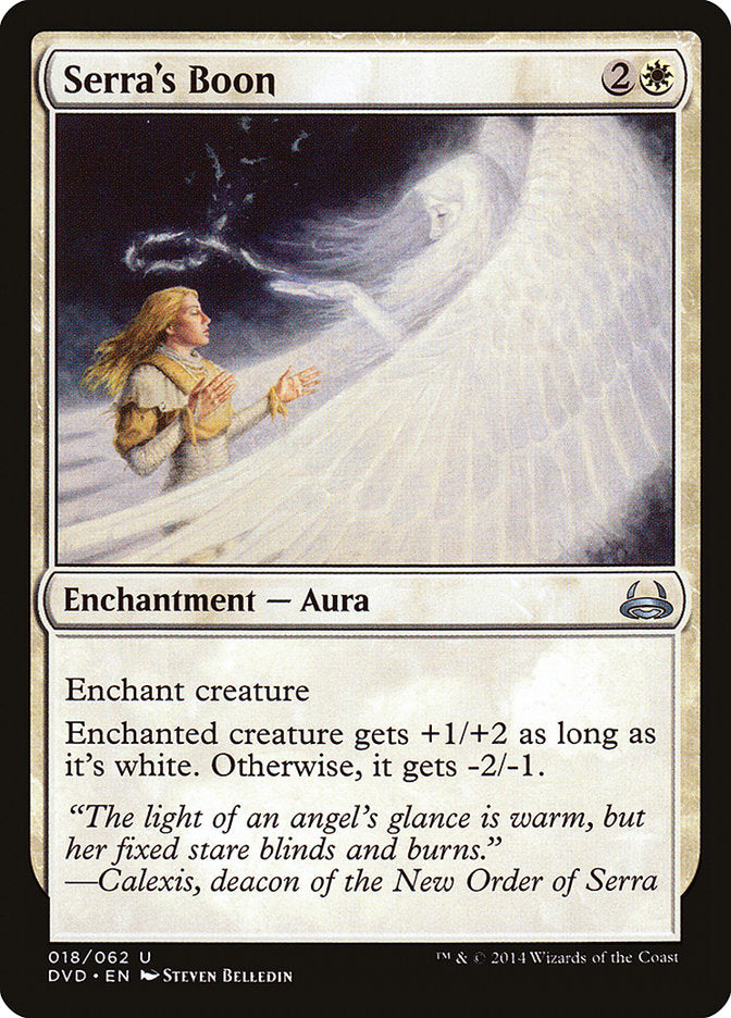 Serra's Boon (Divine vs. Demonic) [Duel Decks Anthology] | Devastation Store
