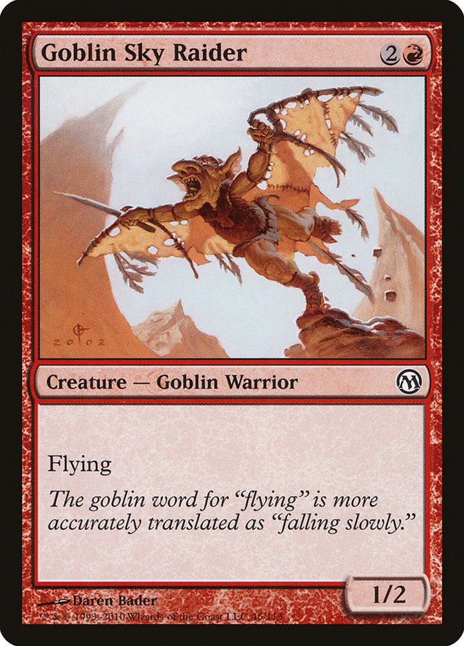 Goblin Sky Raider [Duels of the Planeswalkers] - Devastation Store | Devastation Store