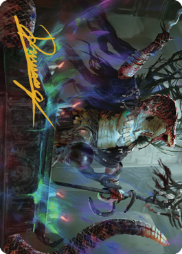 Sivriss, Nightmare Speaker Art Card (32) (Gold-Stamped Signature) [Commander Legends: Battle for Baldur's Gate Art Series] | Devastation Store