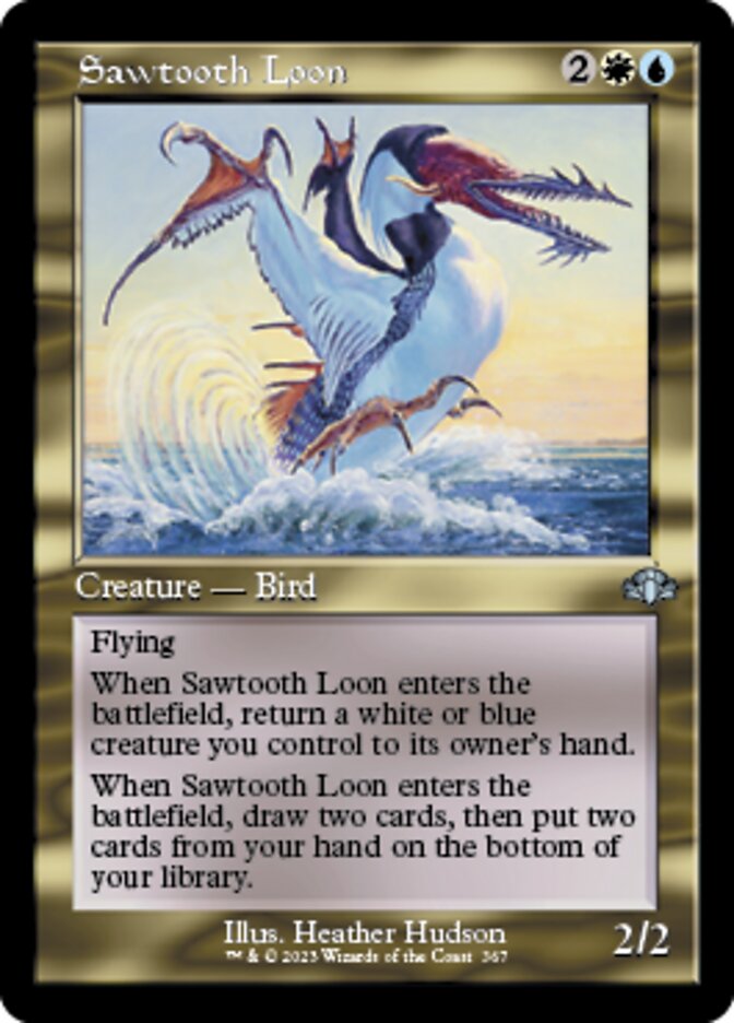 Sawtooth Loon (Retro) [Dominaria Remastered] | Devastation Store