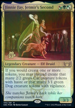 Jinnie Fay, Jetmir's Second [Streets of New Capenna Prerelease Promos] | Devastation Store