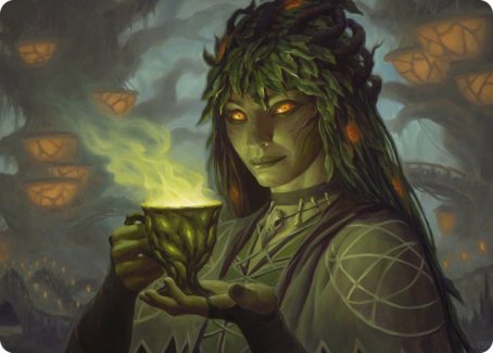 Dina, Soul Steeper Art Card [Strixhaven: School of Mages Art Series] | Devastation Store
