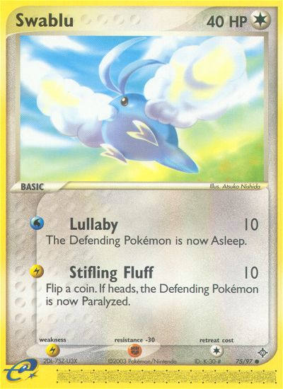 Swablu (75/97) [EX: Dragon] | Devastation Store