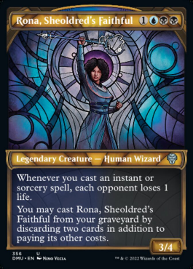 Rona, Sheoldred's Faithful (Showcase Textured) [Dominaria United] | Devastation Store