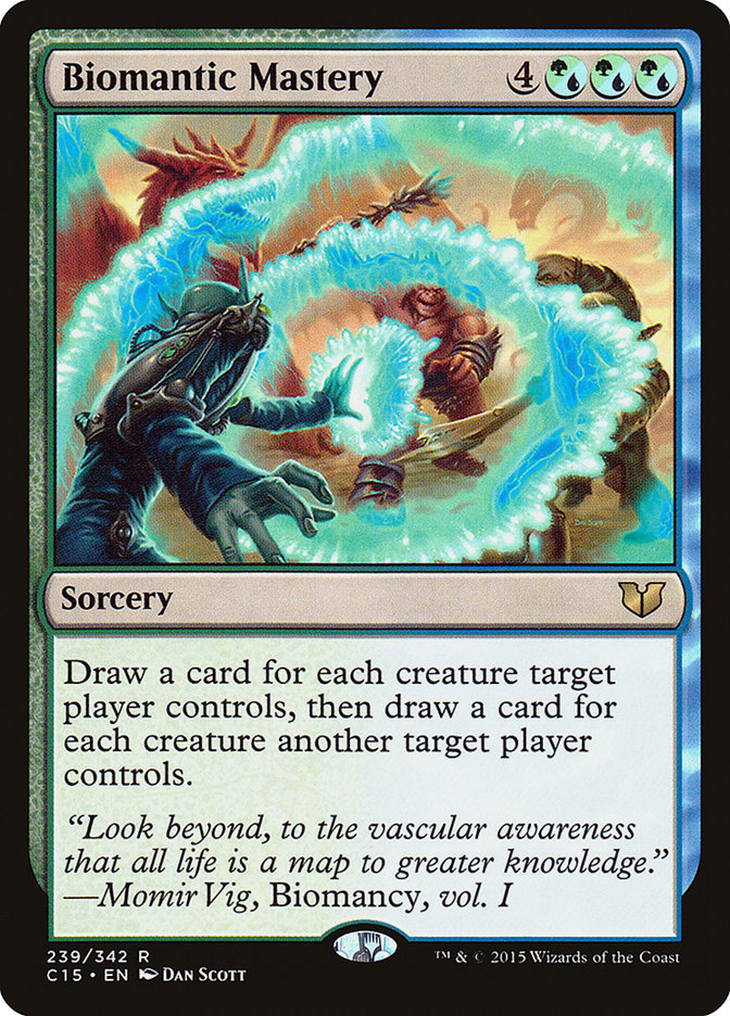 Biomantic Mastery [Commander 2015] - Devastation Store | Devastation Store