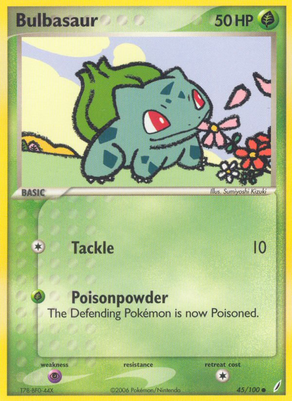 Bulbasaur (45/100) [EX: Crystal Guardians] | Devastation Store