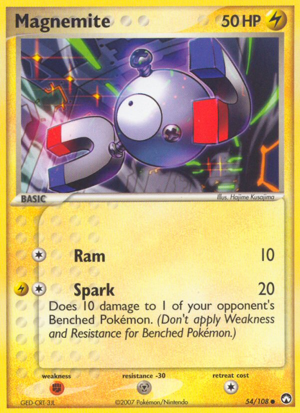 Magnemite (54/108) [EX: Power Keepers] | Devastation Store