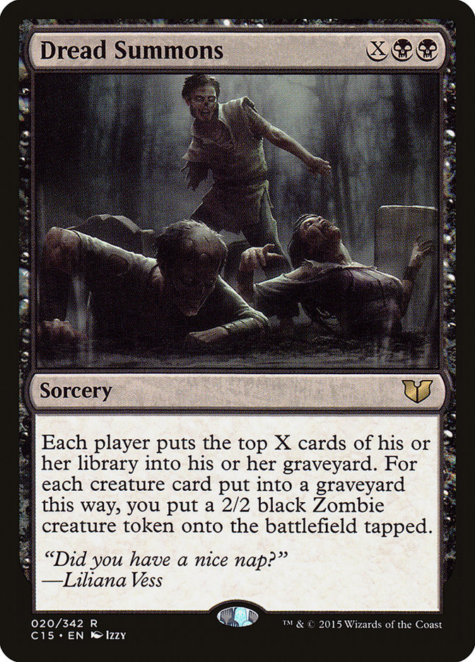 Dread Summons [Commander 2015] | Devastation Store