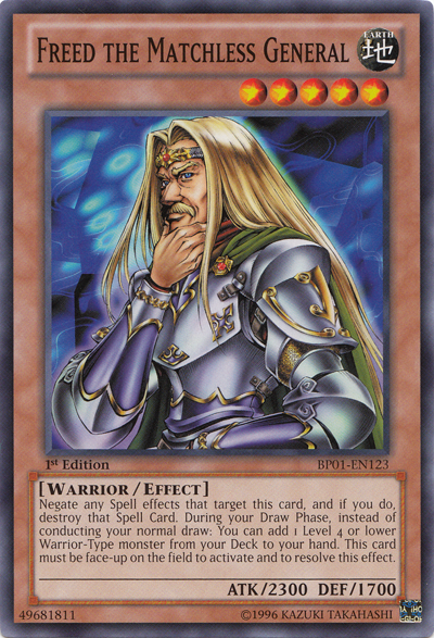 Freed the Matchless General [BP01-EN123] Common | Devastation Store