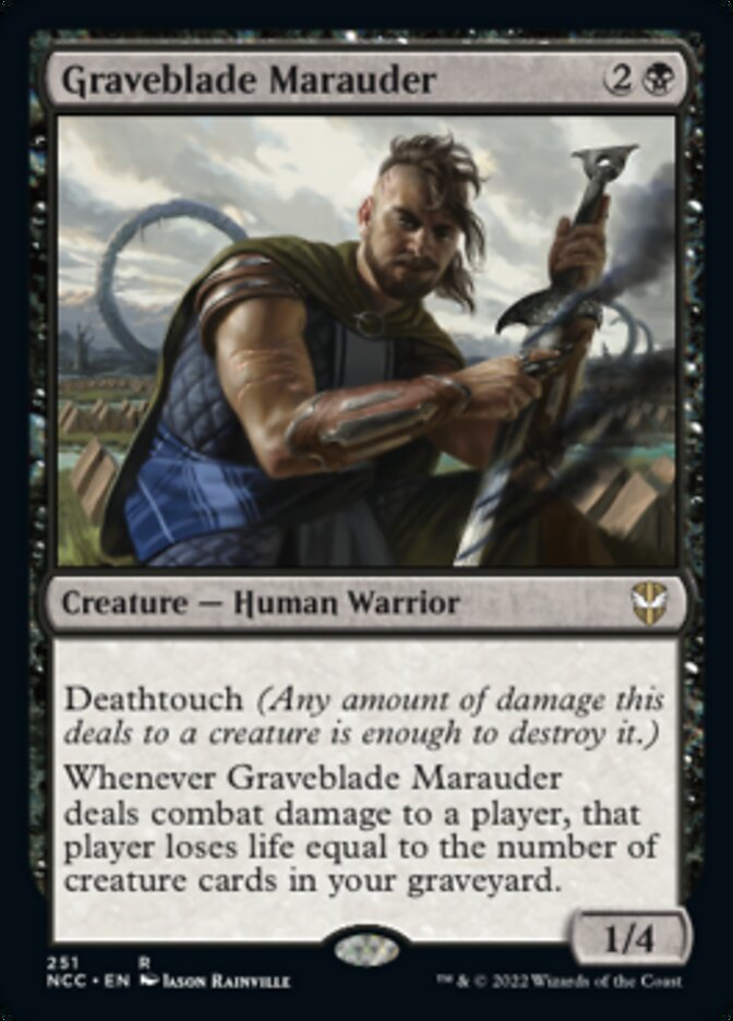 Graveblade Marauder [Streets of New Capenna Commander] | Devastation Store