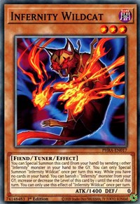 Infernity Wildcat [PHRA-EN017] Common | Devastation Store