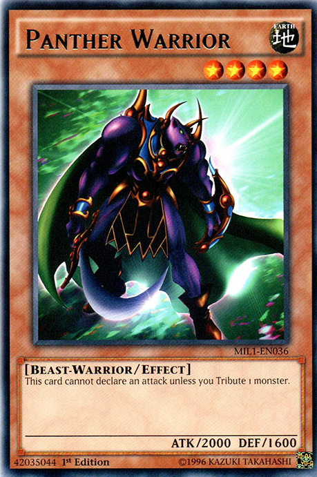 Panther Warrior [MIL1-EN036] Rare | Devastation Store