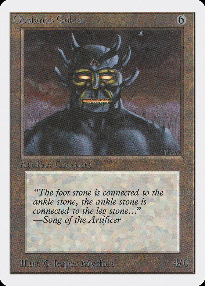 Obsianus Golem [Unlimited Edition] | Devastation Store