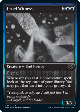 Cruel Witness [Innistrad: Double Feature] | Devastation Store