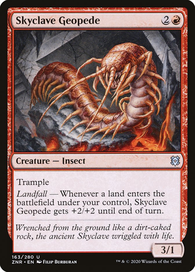 Skyclave Geopede [Zendikar Rising] | Devastation Store