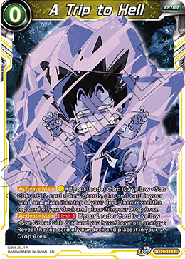 A Trip to Hell (BT14-118) [Cross Spirits] | Devastation Store