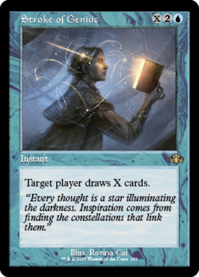 Stroke of Genius (Retro) [Dominaria Remastered] | Devastation Store