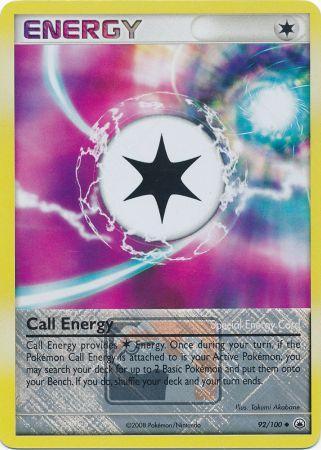 Call Energy (92/100) (League Promo) [Diamond & Pearl: Majestic Dawn] | Devastation Store