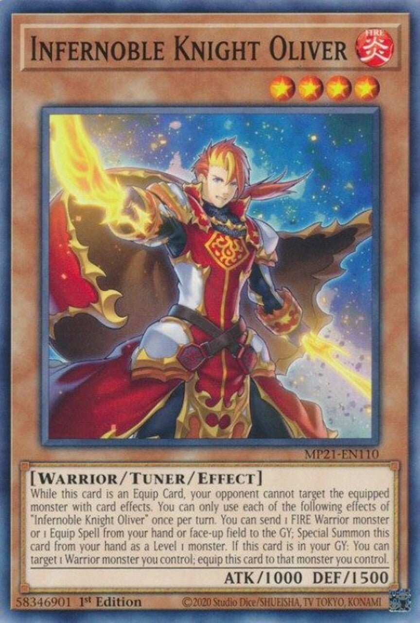 Infernoble Knight Oliver [MP21-EN110] Common | Devastation Store
