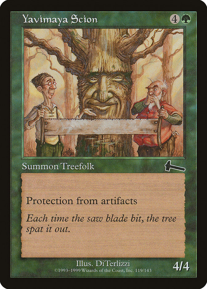 Yavimaya Scion [Urza's Legacy] | Devastation Store