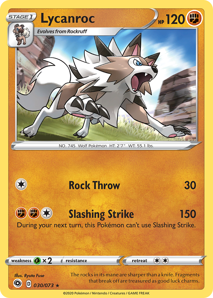 Lycanroc (030/073) [Sword & Shield: Champion's Path] | Devastation Store